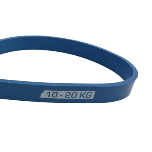 Резинка для фитнеса  York 10-20 кг голубой #Y-80501 - фото №4